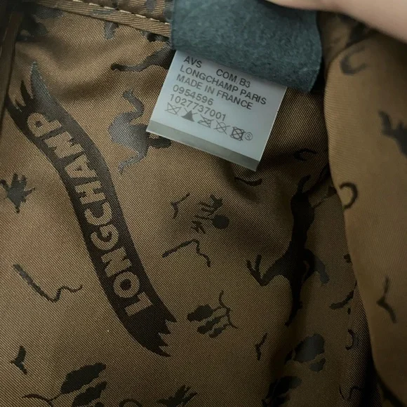 Longchamp Men’s Black Leather Pouch - Picture 11 of 11